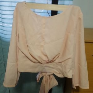 Beige classic shirt